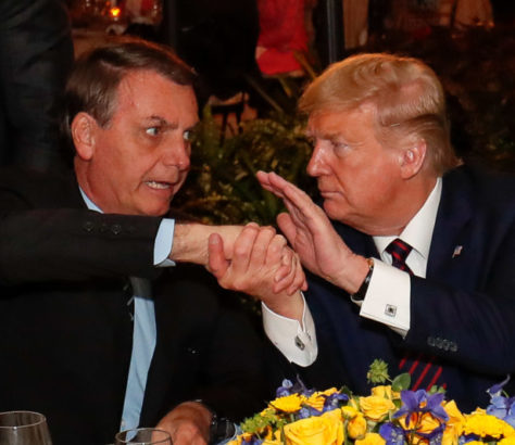 Bolsonaro e Trump