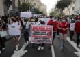Protestos no Peru