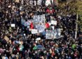 Manifestação em Paris