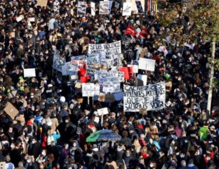 Manifestação em Paris