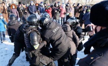 Protestos na Rússia