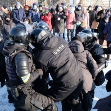 Protestos na Rússia