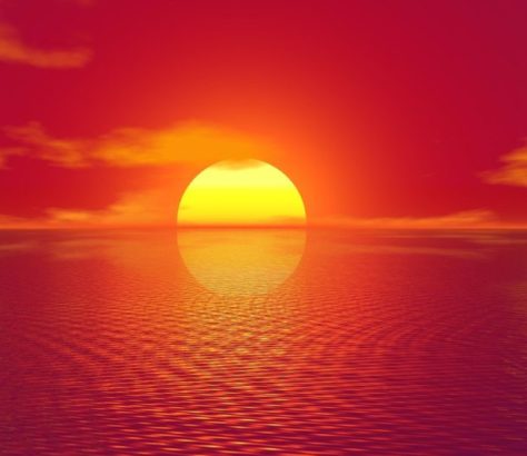 Por do sol